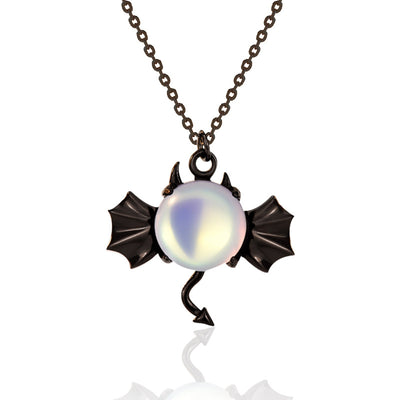 Collar Demonio en Plata Esterlina - Joyería Gótica Halloween - Image 3