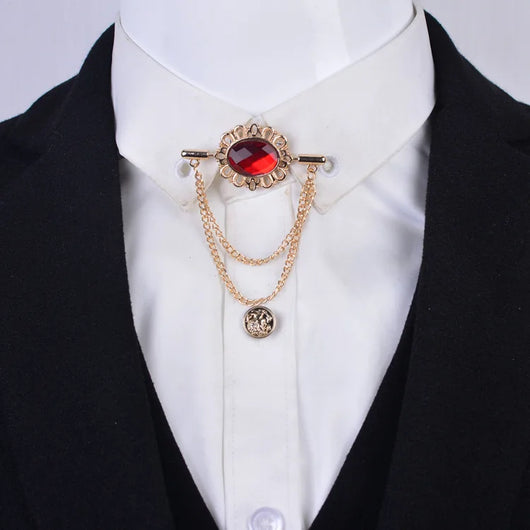 Broche de Cuello Fleco Elegante - Image 13