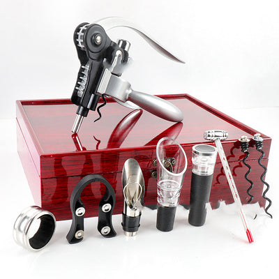 Set Sommelier Premium con Abridor de Vino, Vertedor y Diseño Exclusivo Conejo - Image 2