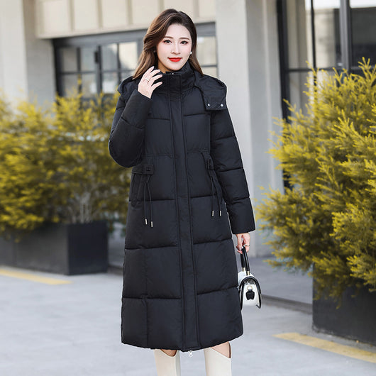 Abrigo de Algodón Grueso Cálido Talla Grande Holgado para Invierno - Image 10