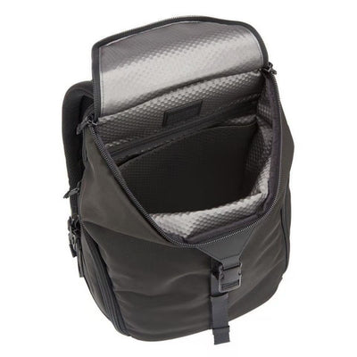 Mochila Elegante de Nylon y Cuero - Diseño Minimalista - Image 4