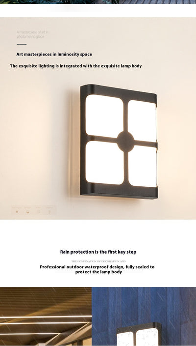 Lámpara LED Impermeable para Balcón y Jardín - Diseño Moderno Minimalista - Image 26