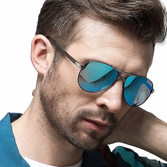 Gafas de Sol Piloto para Hombre - Marco Grande Viaje