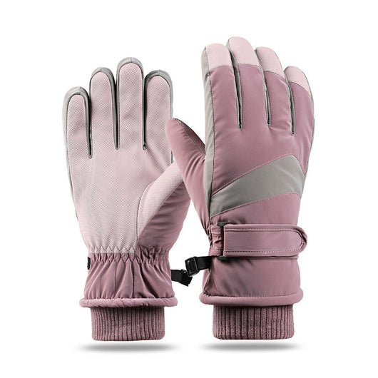 Guantes de Invierno para Parejas de Felpa Gruesa, Cálidos y Cortavientos - Image 14