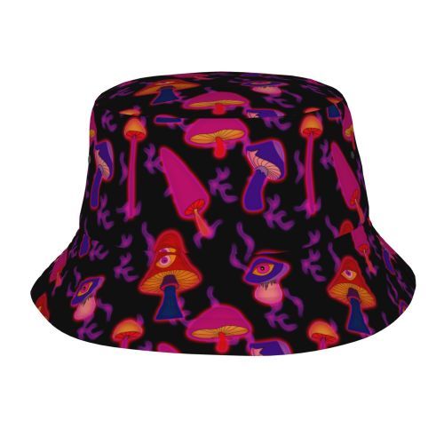 Gorra Pescador Hongos Psicodélicos Efecto Espejo - Image 72
