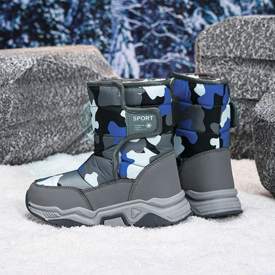 Zapatillas Altas de Camuflaje Unisex para Niños - Image 15