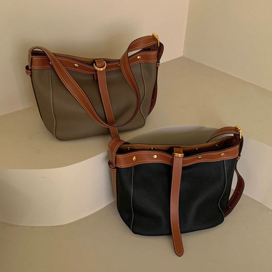 Bolso Bandolera Portátil de Gran Capacidad para Otoño e Invierno - Image 10