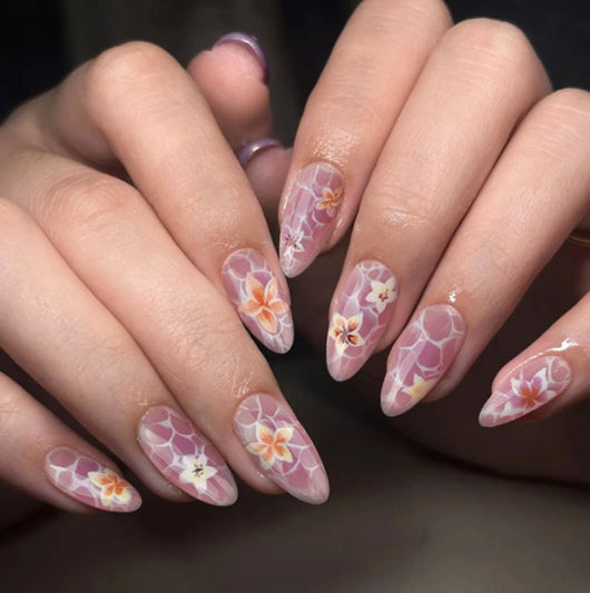 Uñas Postizas Francesas Mariposa Púrpura con Borde Negro - Stickers de Uñas Premium - Image 16