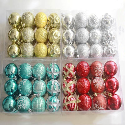 Bolas Decorativas Electrochapadas 6cm - Set 24 Piezas para Festividades - Image 16