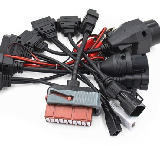 Kit de 8 Cables de Diagnóstico Automotriz para Escáner TCS