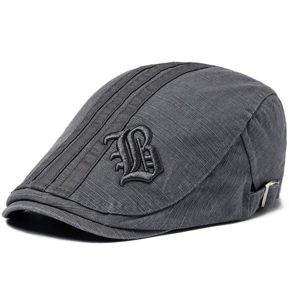 Boina Transpirable para Hombre con Letra - Gorro de Sol