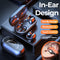 Bluetooth 5.2 HIFI Bone Conduction Headphones - Sports with Noise Cancellation