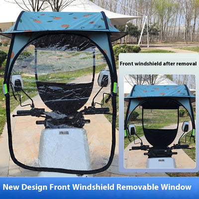 Toldo Protector Solar para Batería de Auto y Moto - Universal Cuatro Estaciones - Image 8