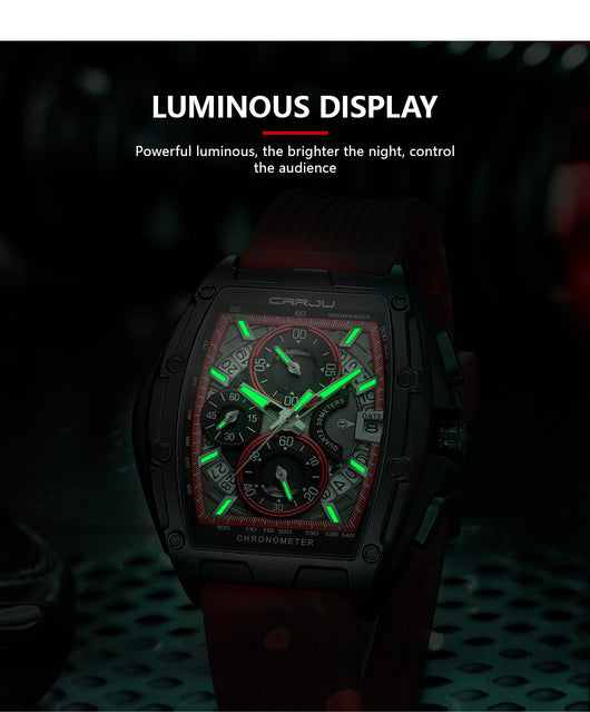 Reloj de Cuarzo para Hombre con Calendario y Cinta Impermeable Multiuso - Image 15