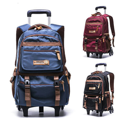 Mochila Escolar Infantil con Ruedas - Diseño Simple y Funcional - Image 19