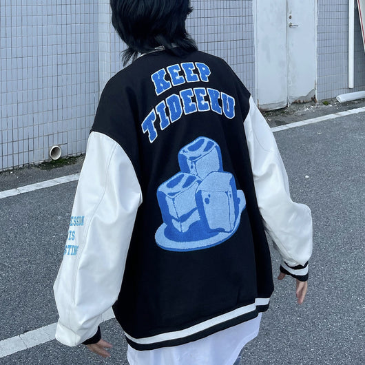 Chaqueta Beisbolera Suelta Estilo Urbano - Image 10
