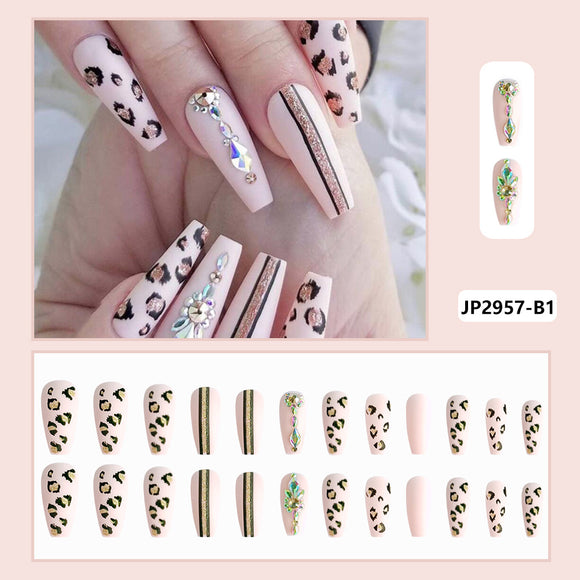 Malla Ballerina Estampado Leopardo de Largo Uso