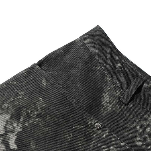 Pantalones Cargo Pleated Multi-bolsillo con Diseño Distressed American Street - Image 8