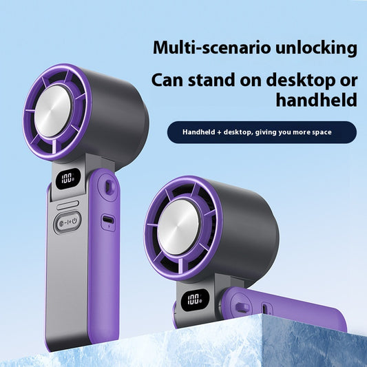 Ventilador Portátil con Compresor de Frío - Compacto y Plegable - Image 2