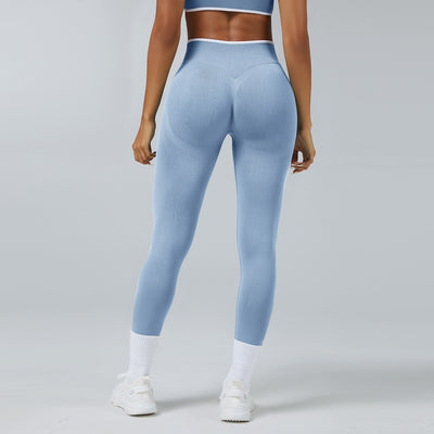 Pantalones Yoga Cintura Alta sin Costuras Secado Rápido - Image 6
