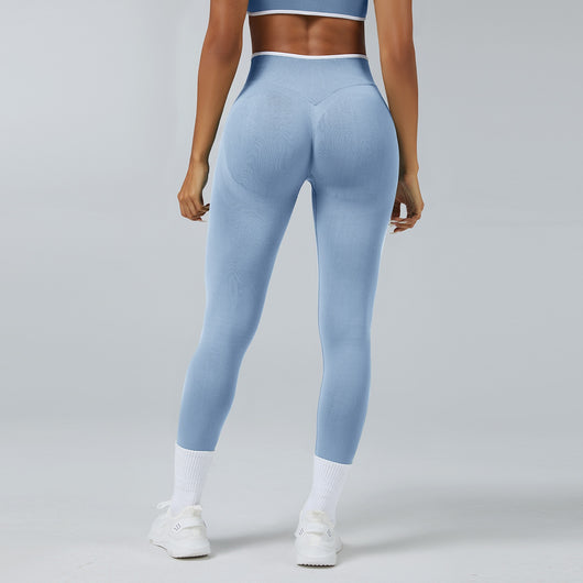 Pantalones Yoga Cintura Alta sin Costuras Secado Rápido - Image 6