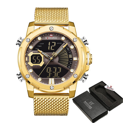 Reloj Deportivo Multifunción Dual Display Resistente al Agua para Hombre - Image 8