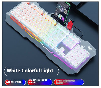 Bundle Completo: Teclado Mecánico, Ratón Alámbrico y Audífonos Gaming - Image 36