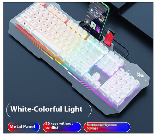 Bundle Completo: Teclado Mecánico, Ratón Alámbrico y Audífonos Gaming - Image 36