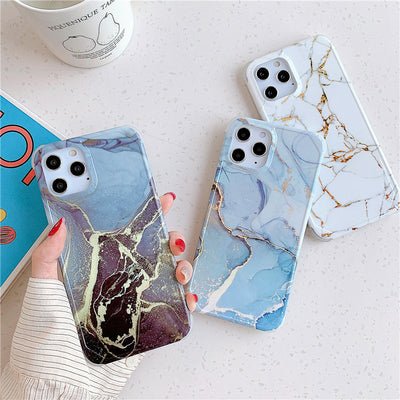 Funda de Mármol Dorado con Protección de Cuatro Esquinas - Image 19