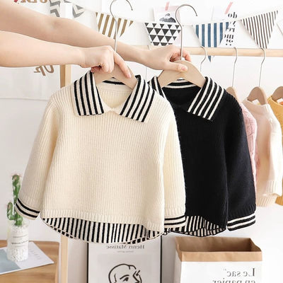 Suéter Básico Liso para Niños - Prenda Versátil de Colores Sólidos - Image 11