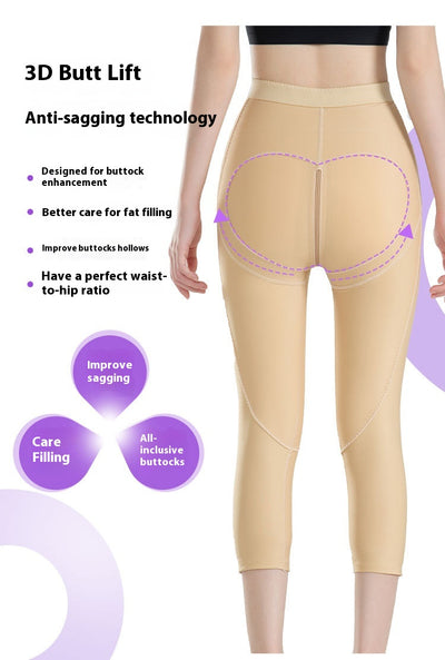 Pantalones Moldeadores de Compresión para Muslos con Succión Reductora - Image 8