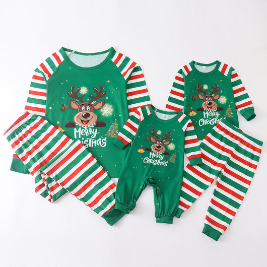 Pijamas Familiares con Estampado de Letras - Conjunto Padre e Hijo - Image 6