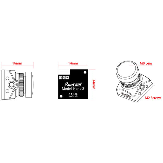 Cámara 2.1mm para Dron FPV Swift Nano2 - Crossing Machine - Image 4