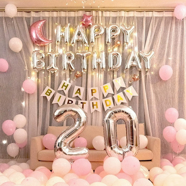 Kit de Decoración de Globos para Pared - Tema Influencer Viral