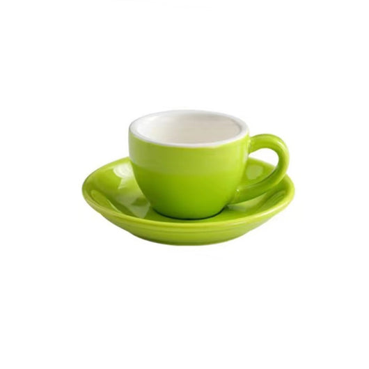Juego de Tazas Espresso Porcelana Estilo Americano - Image 6