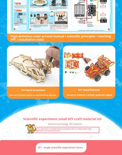 Kit de Ensamblaje Educativo DIY - Proyecto Tecnológico Experimental - Image 11