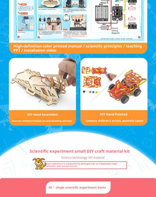 Kit de Ensamblaje Educativo DIY - Proyecto Tecnológico Experimental - Image 11