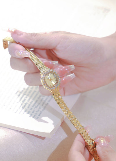 Reloj Cuadrado Retro Mini de Trigo con Suerte - Image 10