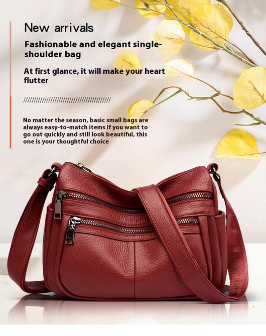 Bolso Mensajero de Cuero Genuino Primera Capa - Estilo Profesional - Image 14