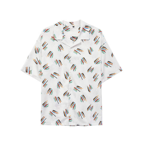 Camisa Casual de Verano con Estampado Exclusivo para Hombre - Image 7
