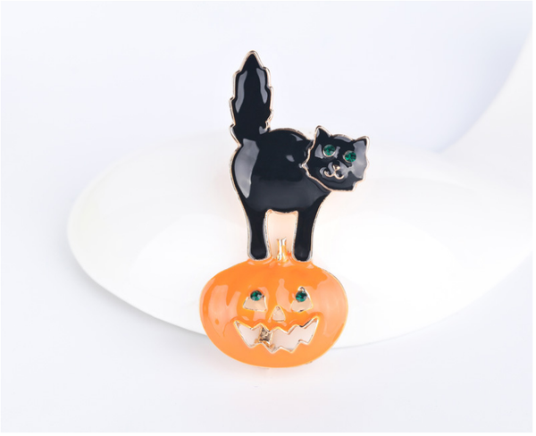 Broche Gato Creativo con Personalidad Europea y Americana