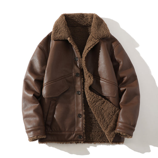Chaqueta Acolchada de Forro Polar para Hombre - Image 3
