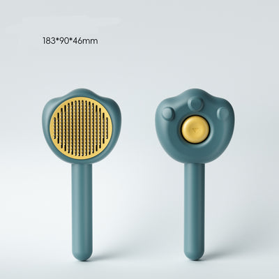 Peine Deslanador para Gatos - Removedor de Pelo Autoexpulsable con Mango Ergonómico - Image 2