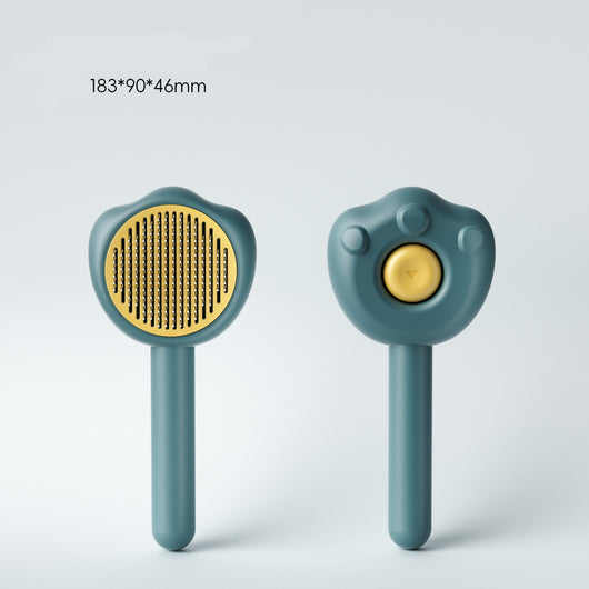 Peine Deslanador para Gatos - Removedor de Pelo Autoexpulsable con Mango Ergonómico - Image 2