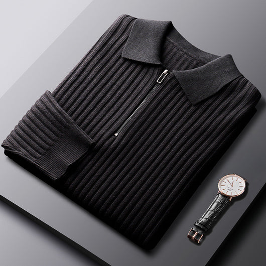 Suéter Slim Fit con Cierre Medio para Otoño e Invierno - Image 6