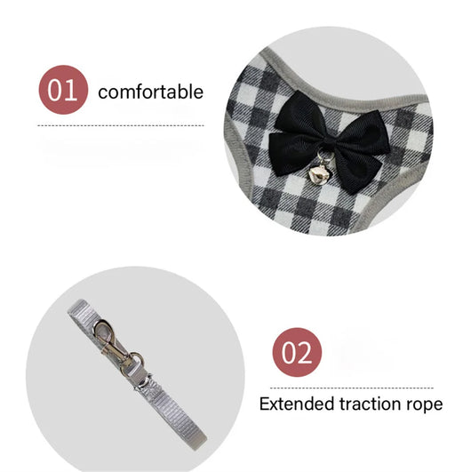 Arnés de Tracción para Gatos con Correas Ajustables Antideslizantes - Image 13