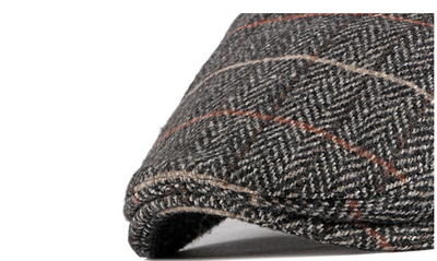 Gorra Cuadros Retro Británica para Hombre - Estilo Duck Vintage - Image 8