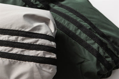 Chaqueta Abrigada de Rayas para Hombre - Image 10