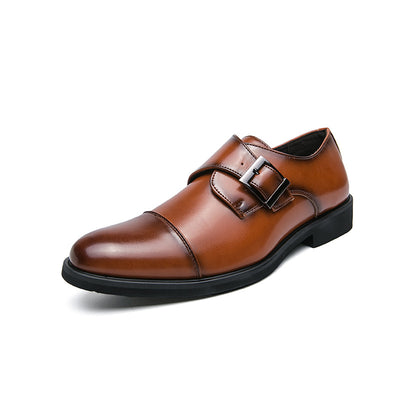 Zapatos de Tacón Bajo Estilo Británico Moderno - Image 7
