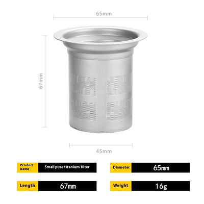 Colador de Té Titanio Ultra Denso - Infusor de Malla Premium - Image 4